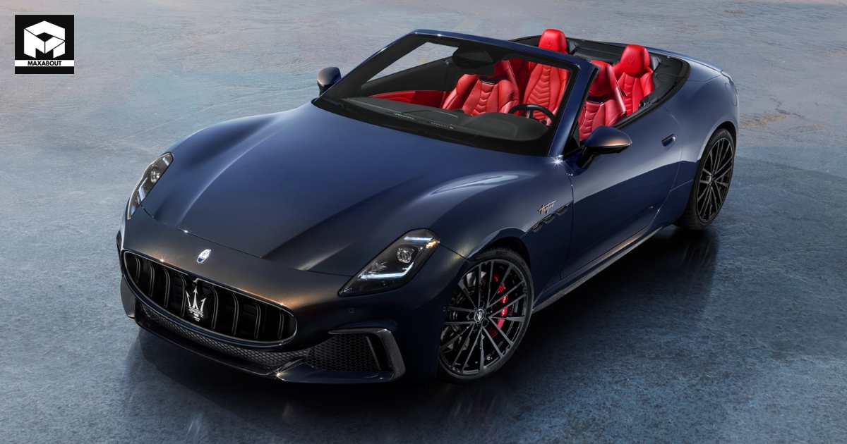 Introducing the Maserati GranCabrio Convertible - front