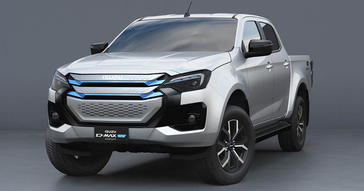 Isuzu D-Max EV Concept: Setting the Stage for Hilux EV Rivalry - wide