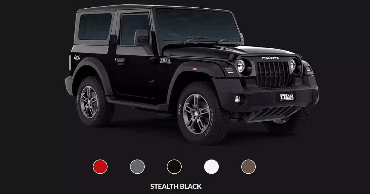 Mahindra Thar and Scorpio Classic Introduce a Stylish New Colour - view