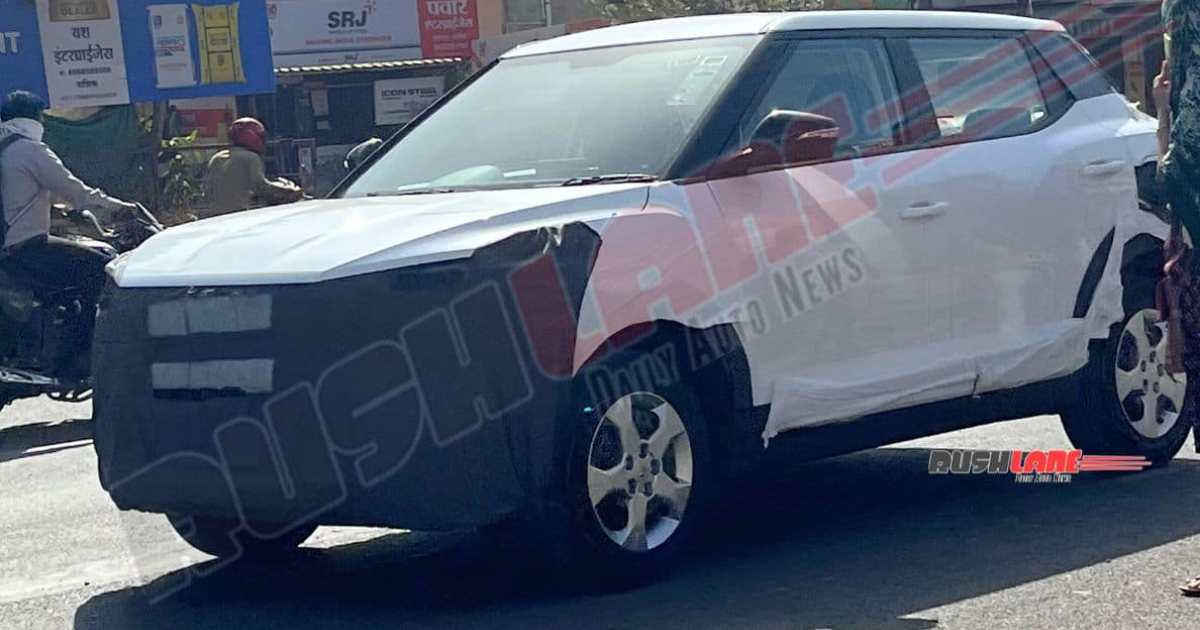 Mahindra XUV300 Facelift Variants Spied Together with New Interiors - snapshot