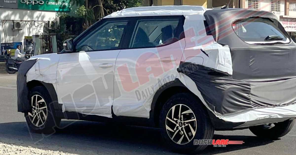 Mahindra XUV300 Facelift Variants Spied Together with New Interiors - image