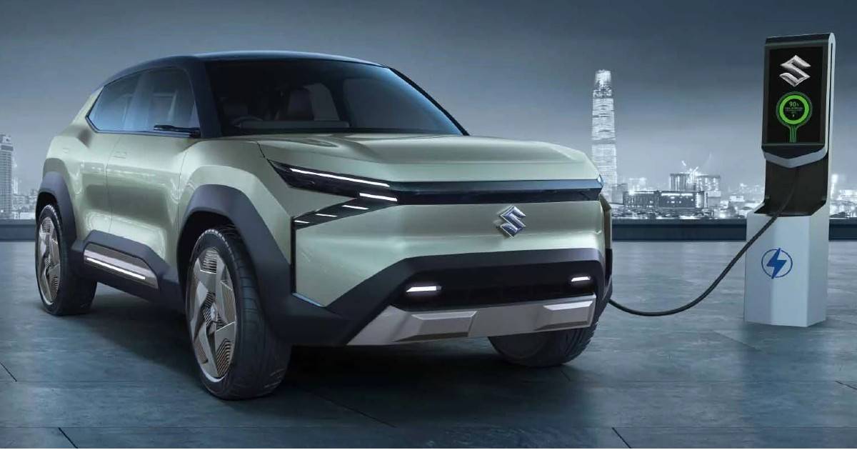 Maruti Electric MPV: Launching in 2026 on the eVX Platform - left