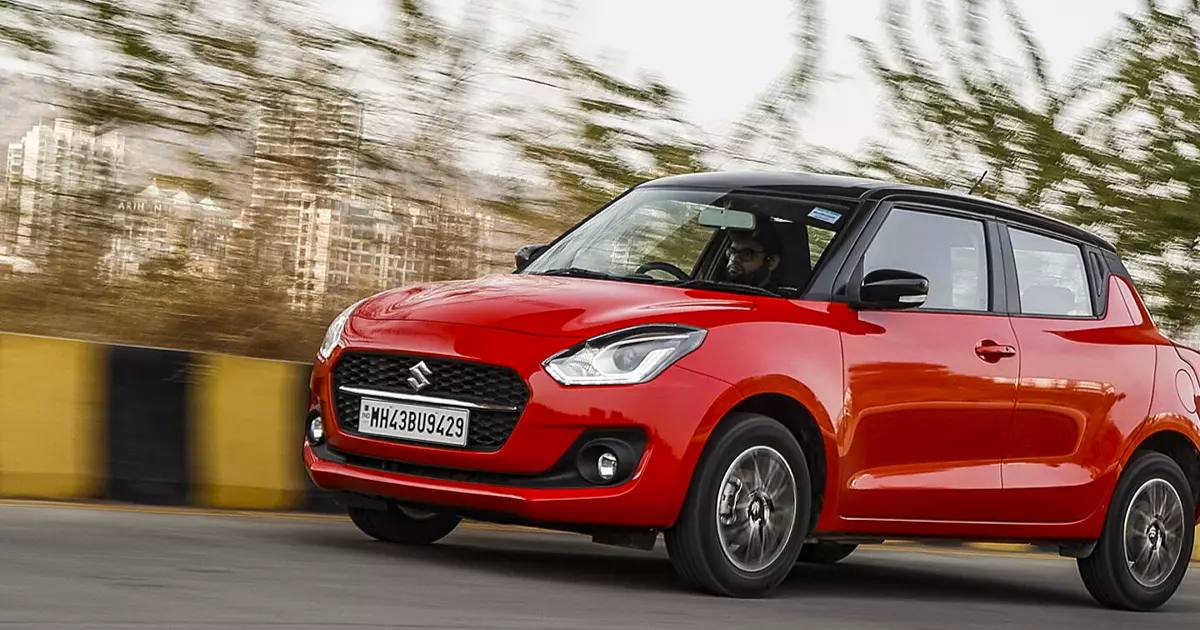 Maruti Swift with Discounts Up to Rs. 42,000 in March 2024 - close up