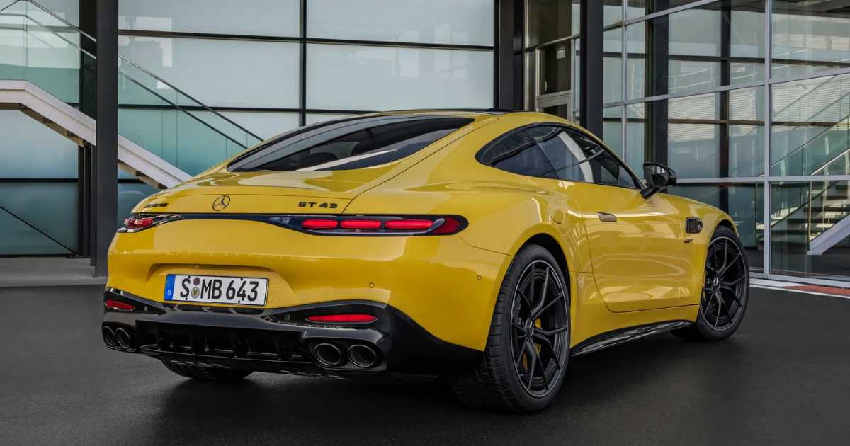 Mercedes-AMG GT43: Reasons Why It Might Be the Top Choice - back