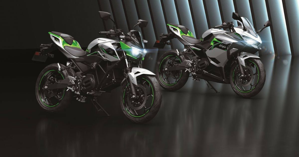 Kawasaki Unveils Patented Ninja 7 Hybrid and Z E-1: Green Mile Ahead - portrait