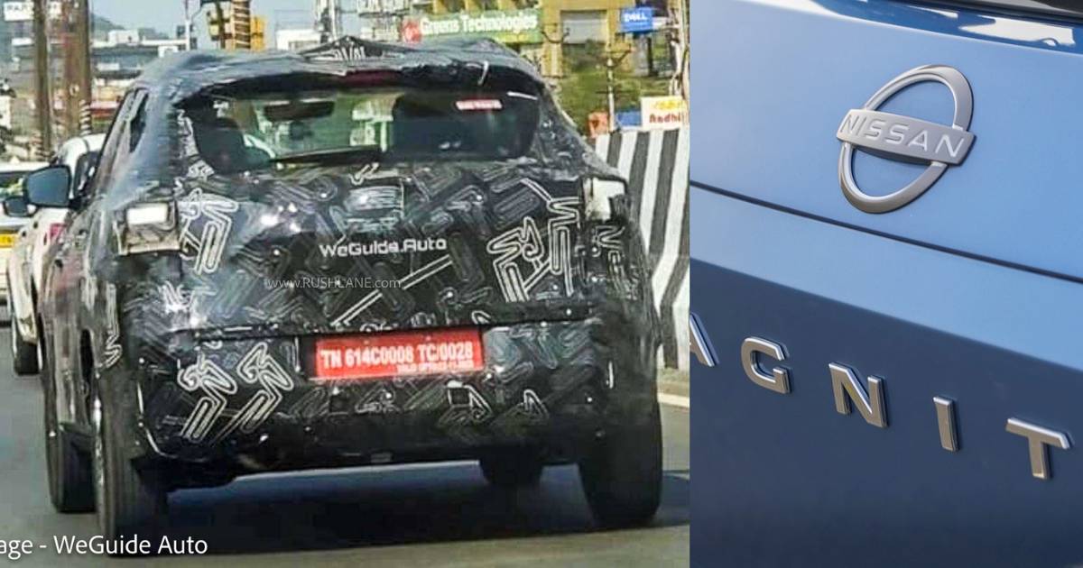 Nissan Magnite Facelift Spotted Before December Reveal - photo