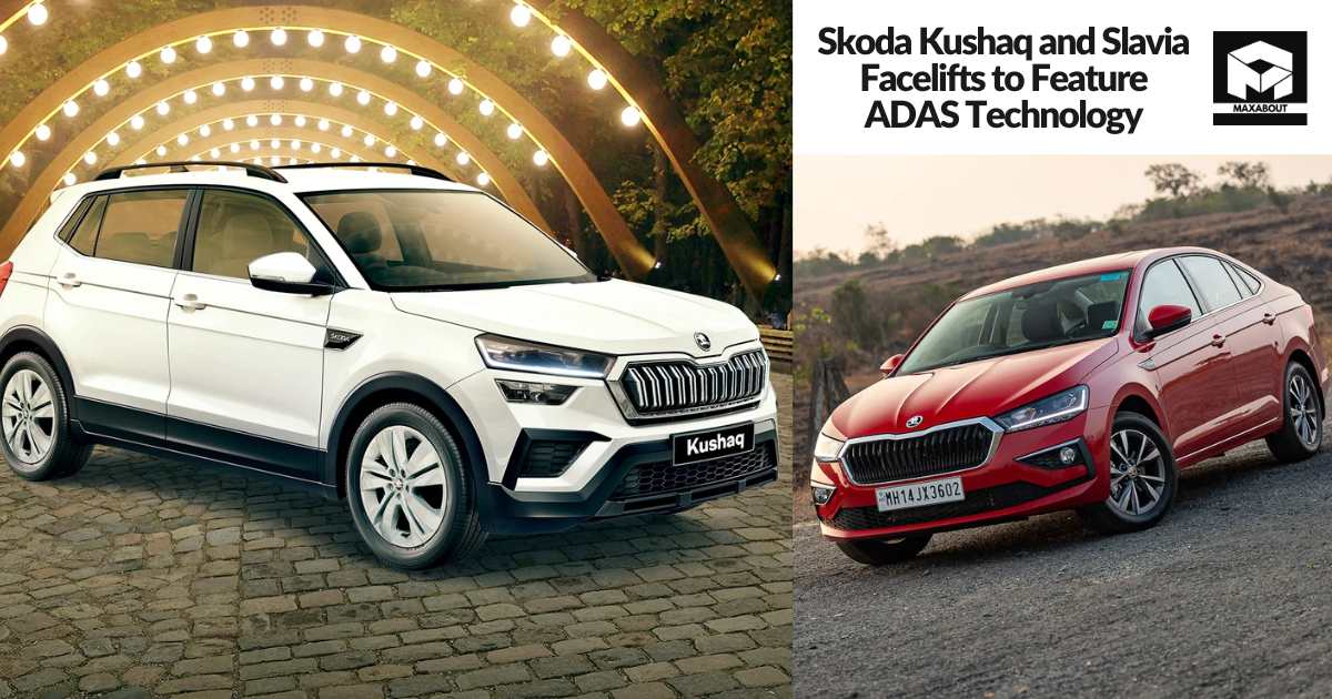 Skoda Kushaq and Slavia Facelifts to Feature ADAS Technology