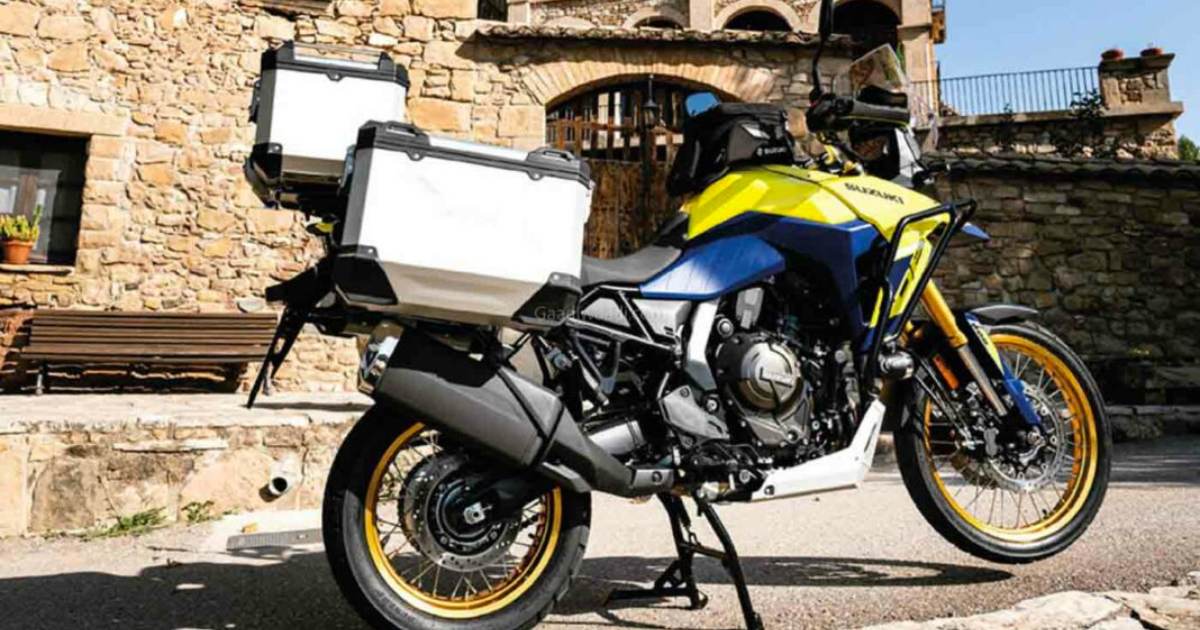 Suzuki V-Strom 800DE Launched in India at Rs 10.30 Lakh - photograph