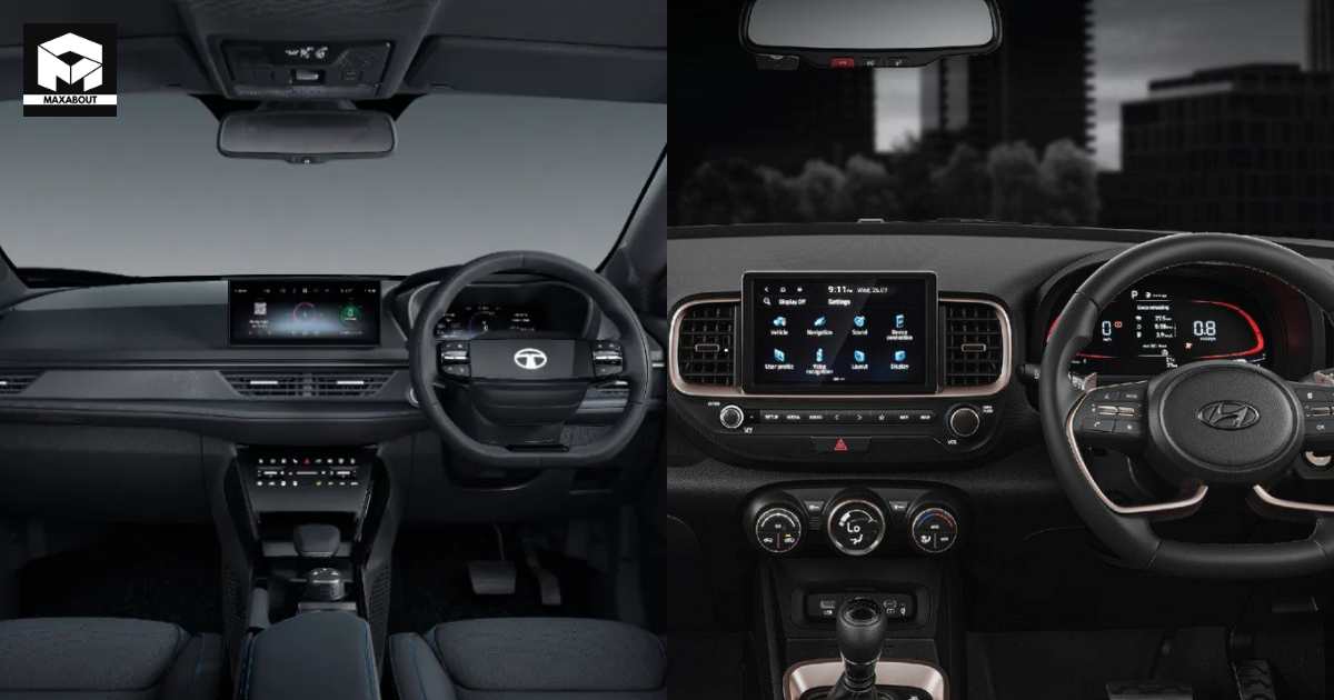Tata Nexon Dark vs Hyundai Venue Knight Edition: Visual Contrasts - snapshot