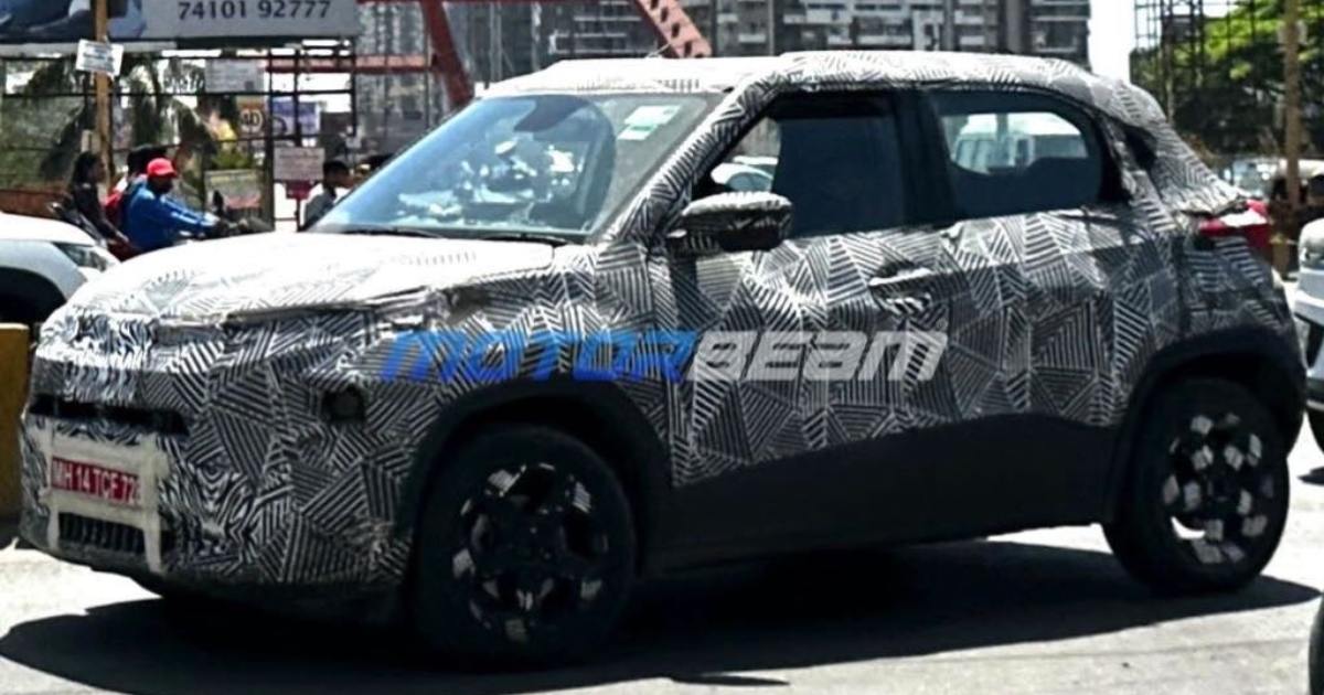 Exclusive First Look: Tata Punch Facelift Caught on Camera - snapshot