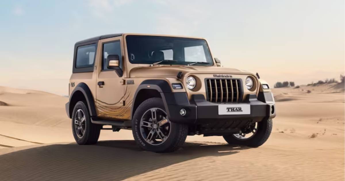 Mahindra Thar's Colorful Journey: A Look at New Shades Since 2020 - view
