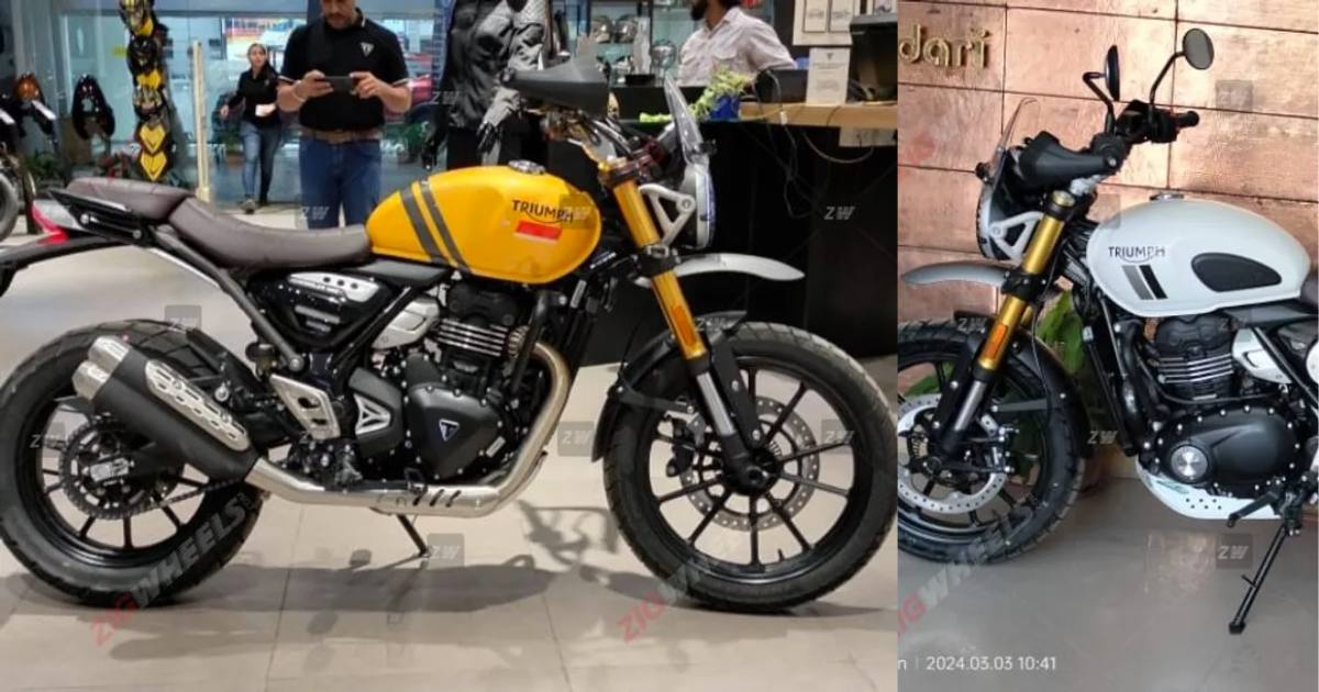 Triumph 400 Custom Gets Vibrant Colors, Price Raised by Rs 15k - close-up