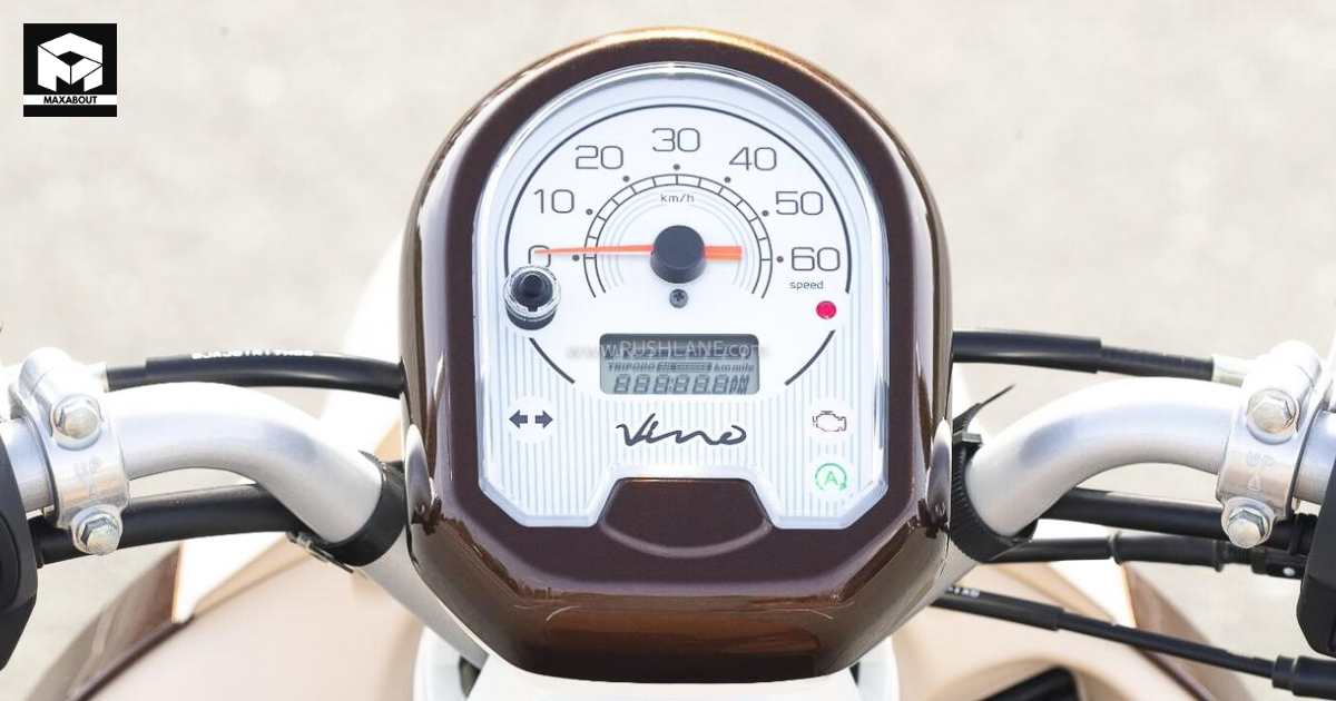 Yamaha Reveals 2024 Vino 50cc Scooter: Priced at 214k Yen (Rs 1.18 Lakh) - angle