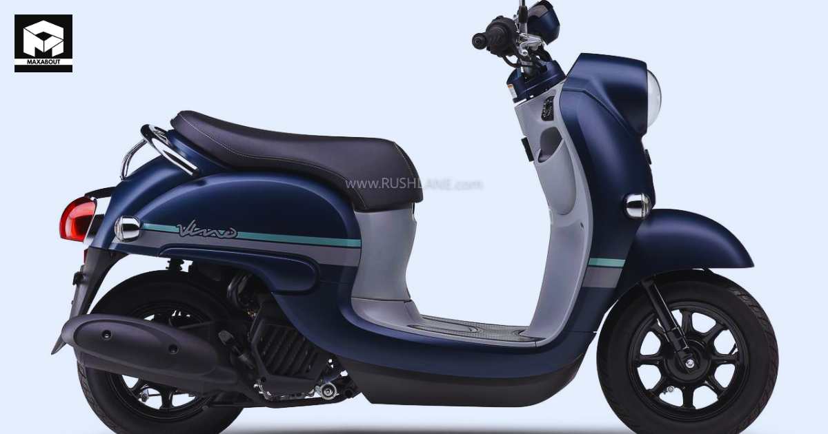 Yamaha Reveals 2024 Vino 50cc Scooter: Priced at 214k Yen (Rs 1.18 Lakh) - close-up