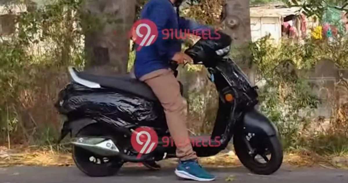 First Look: Upcoming 2024 Suzuki Access 125 Undergoing Tests - photograph