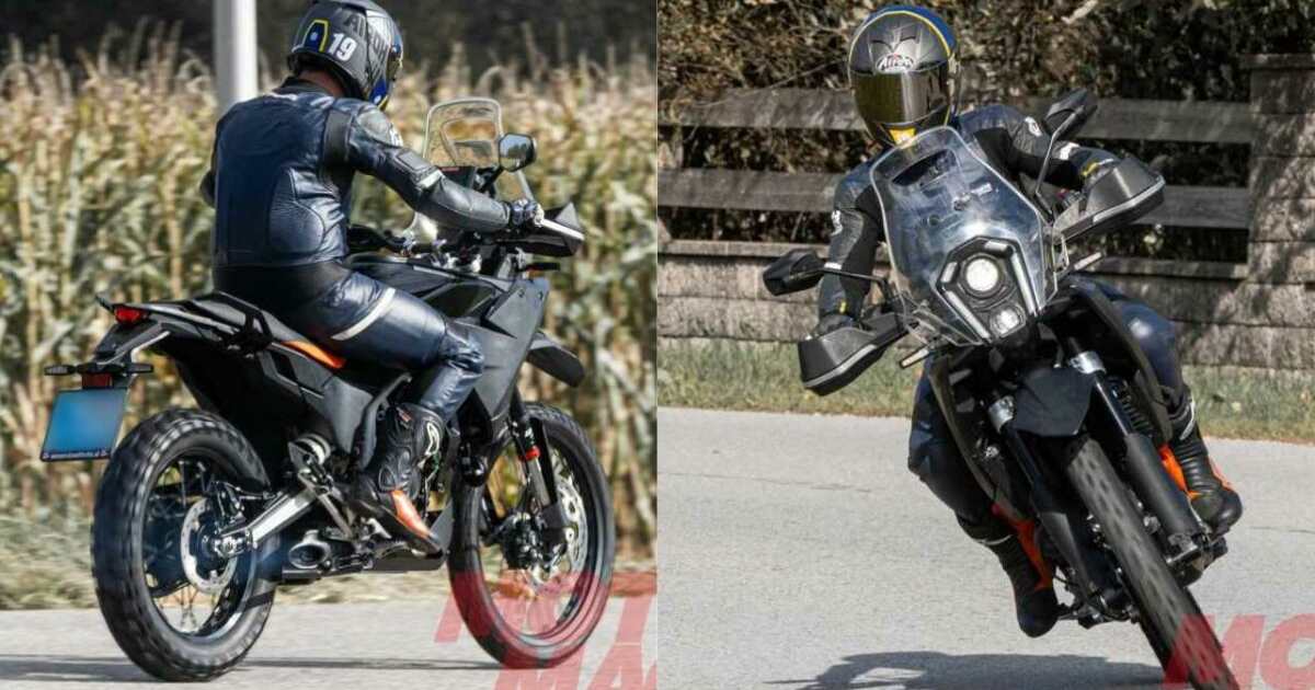 KTM 390 Enduro and 390 Adventure Spotted Testing Together in India - pic