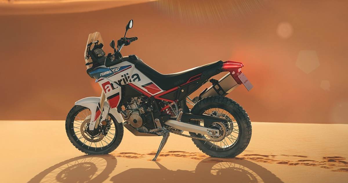Aprilia Tuareg 660 Hits the Market: Priced at Rs 18.85 Lakh - shot