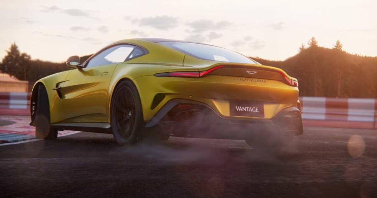 Aston Martin Vantage 2024 Debuts in India at Rs 3.99 Crore - foreground