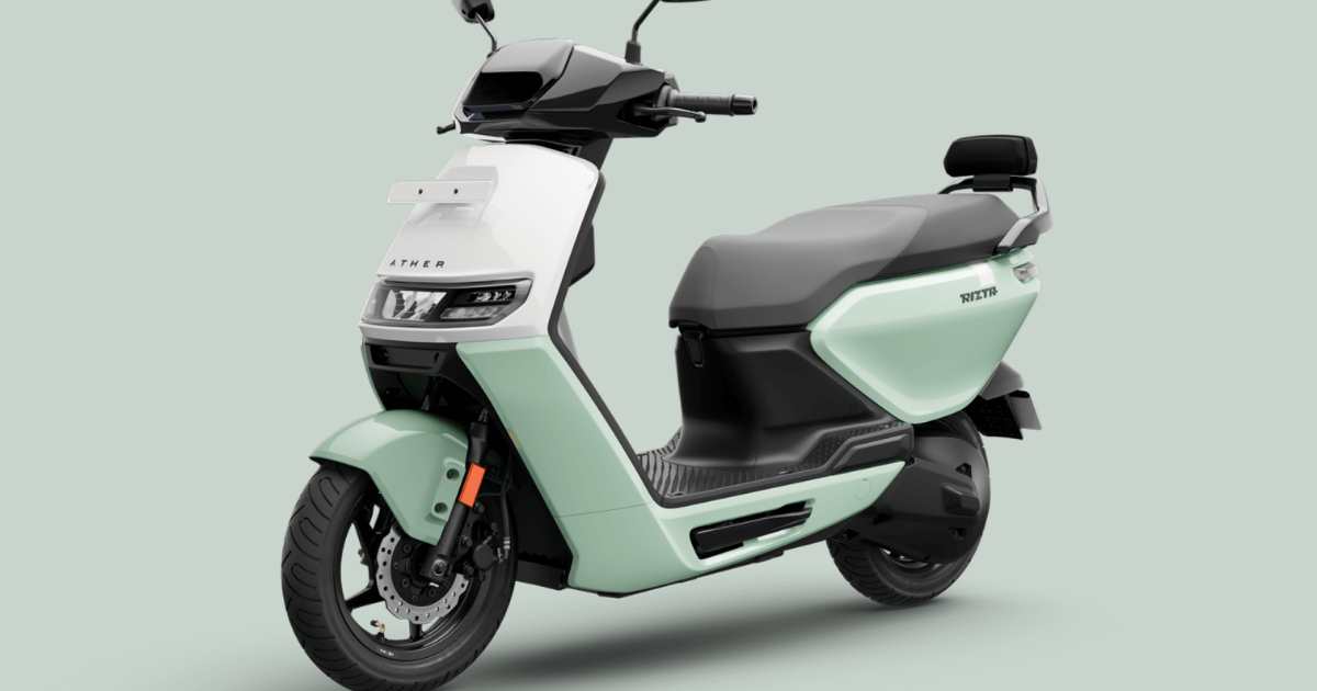 Ather Rizta Electric Scooter Comes in Seven Vibrant Colors - left
