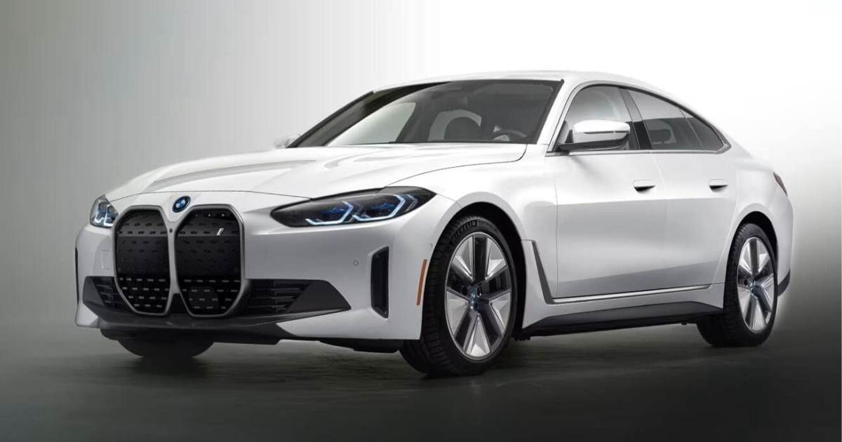 BMW i4 Facelift: Sleek Design Meets Cutting-Edge Tech - side