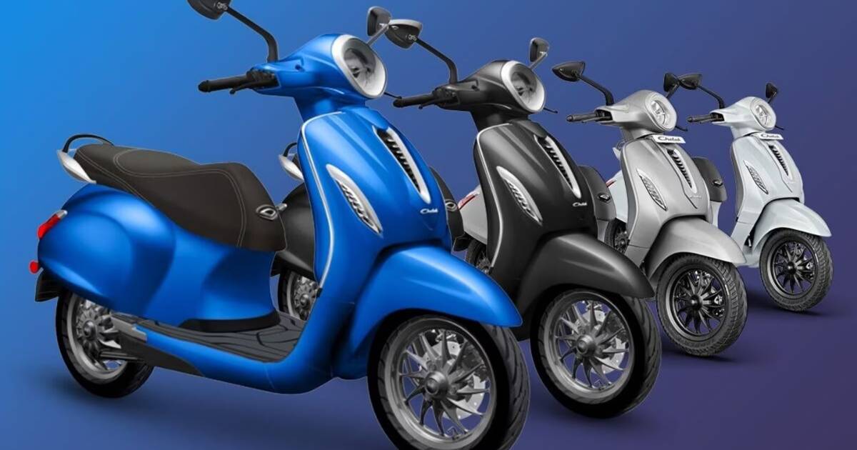 Bajaj Auto to Launch Affordable Chetak Variant in May - close up