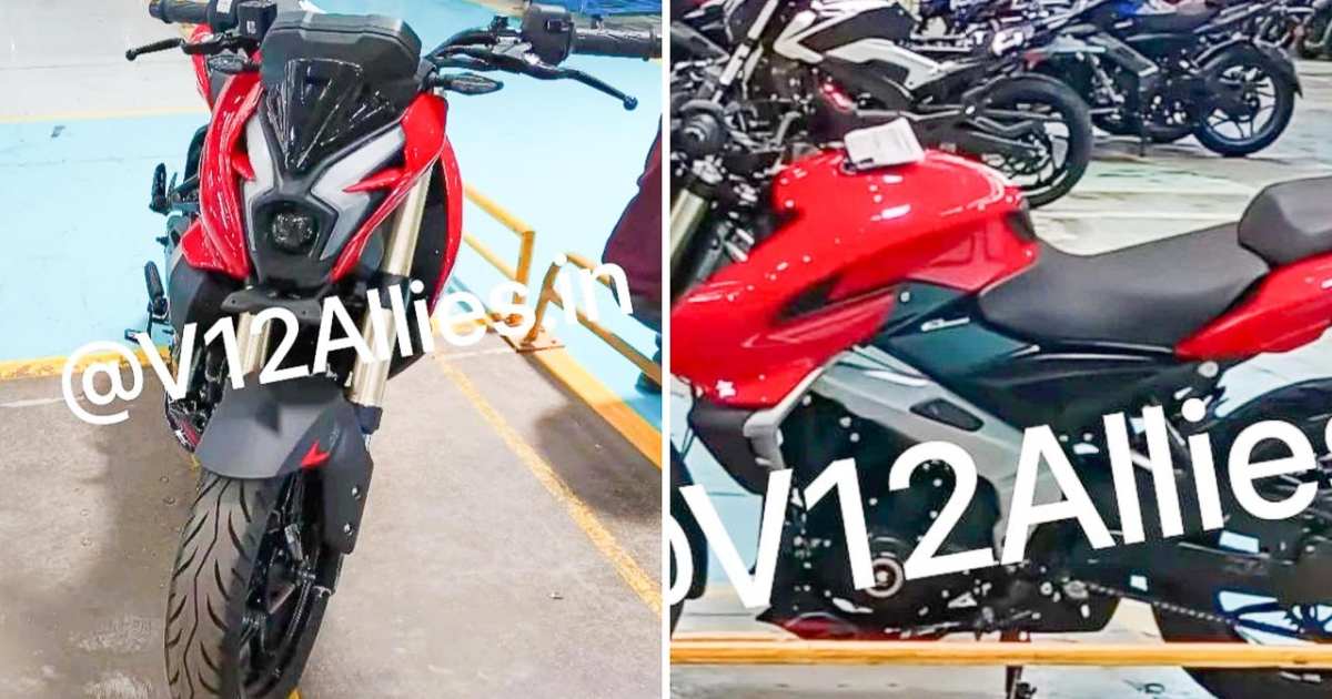Bajaj Pulsar 400's New Front Look and Design Leaked - wide