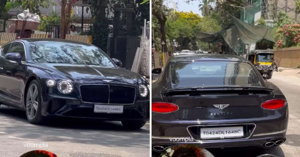 Ranbir Kapoor Acquires a Bentley Continental GT Valued Over Rs 6 Crore - snap