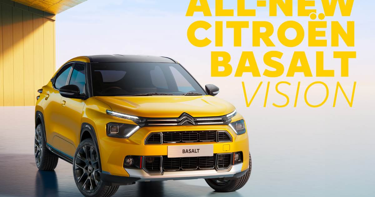 Citroen Basalt Makes Uncovered Appearance in India Ahead of Launch - macro