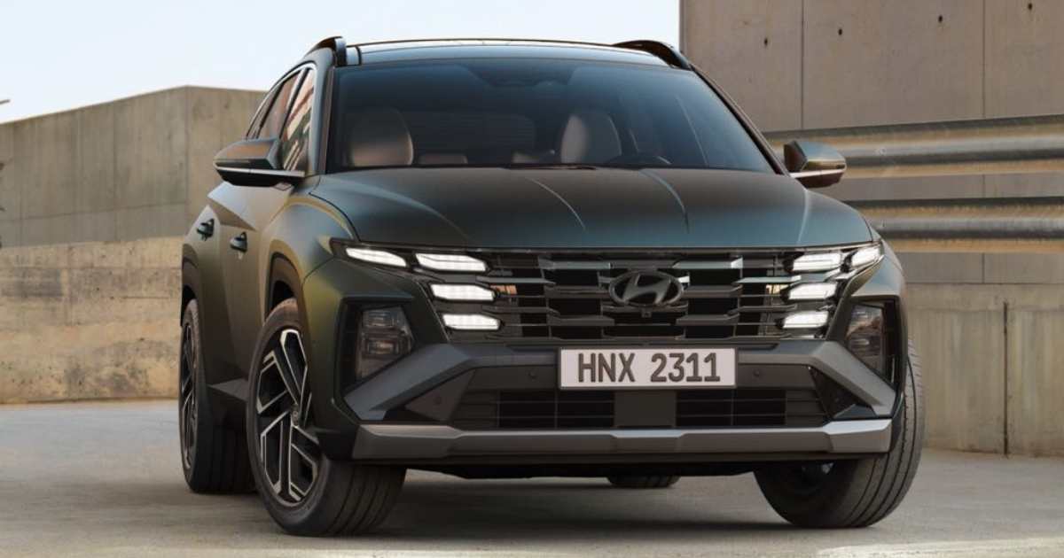 Introducing the 2024 Hyundai Tucson Facelift - foreground