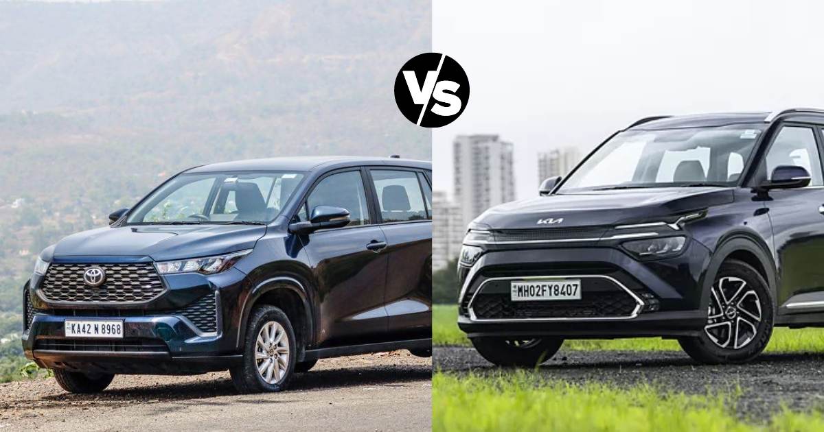 Innova Hycross GX vs Kia Carens: MPV Comparison - picture