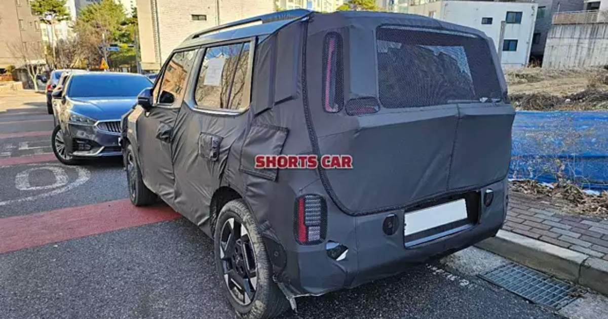 Kia Clavis SUV Spied With Advanced Features - frame