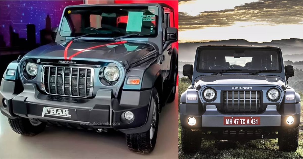 Mahindra Thar Waiting Period Slightly Reduced in April 2024 - side