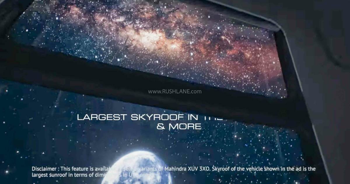 Mahindra XUV3XO Introduces Segment-Leading Panoramic Skyroof - midground