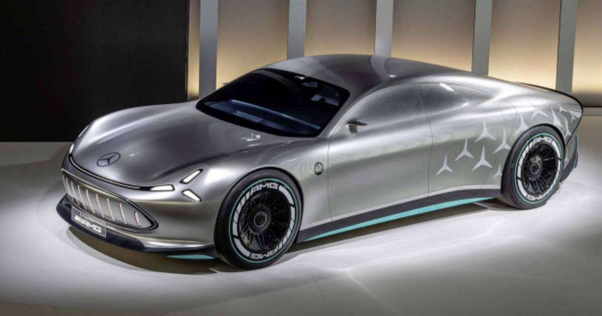 Mercedes AMG’s Electric Super SUV Under Development - side