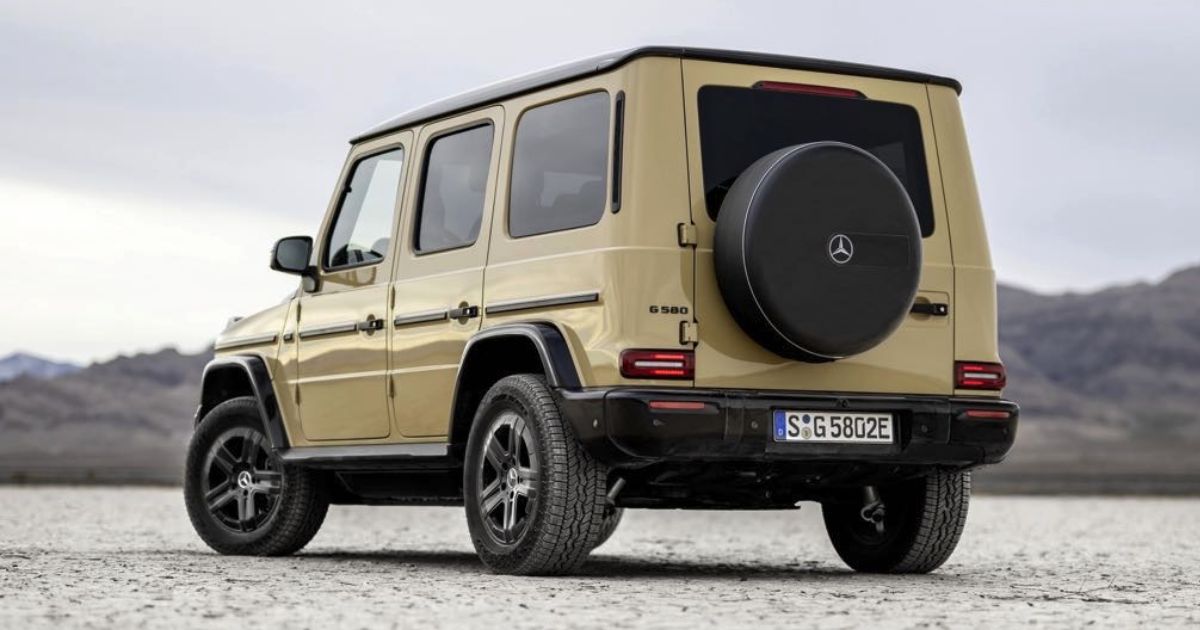 Mercedes Unveils Electric G-Class Ahead of Beijing Motor Show - photograph