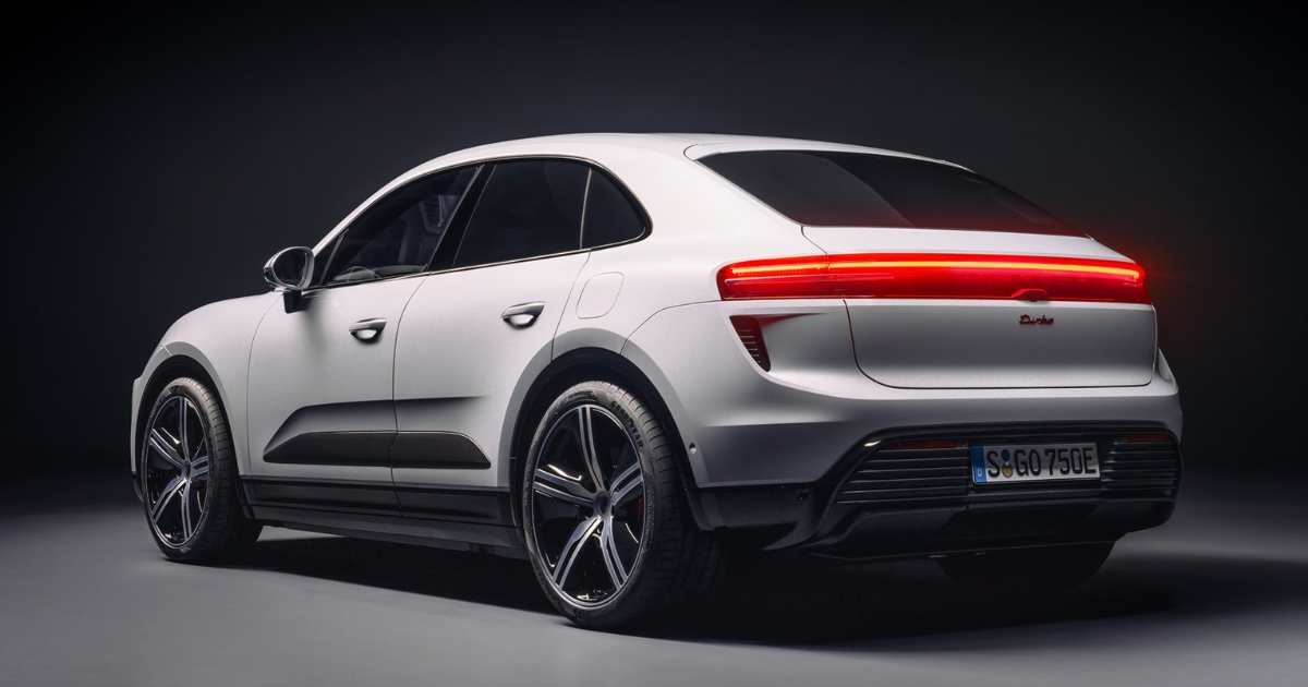 Porsche Macan EV's Lower Variants Expected to Arrive in India Soon - back