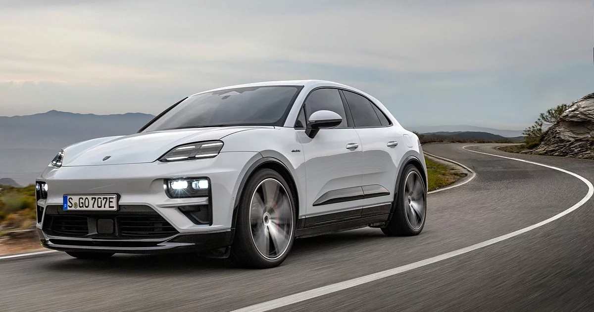Porsche Macan EV's Lower Variants Expected to Arrive in India Soon - front