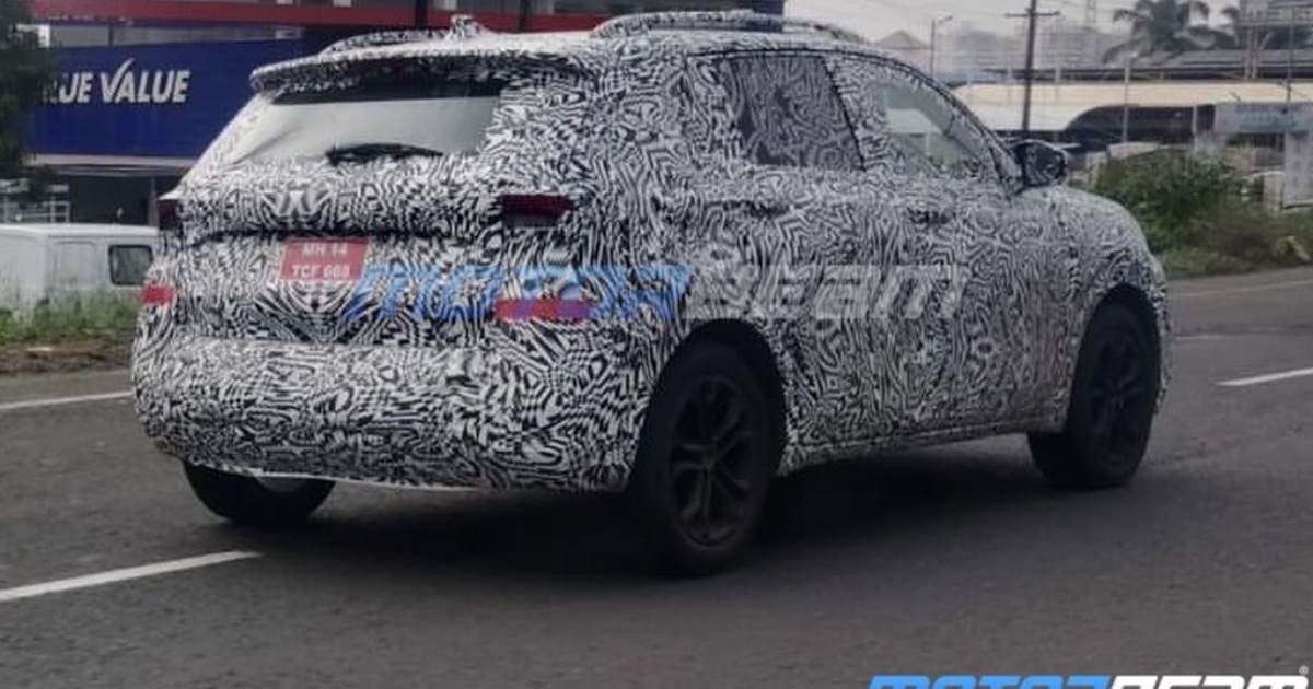 Skoda Sub-4m SUV Spotted in Lower Variant During Test Drive - background