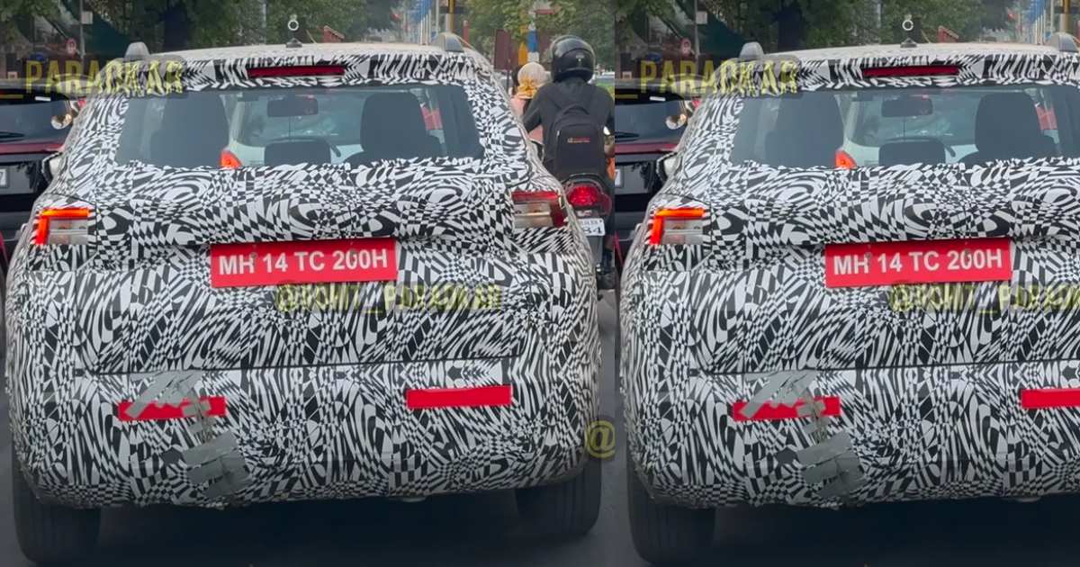 Skoda Sub-4m SUV Spotted During Testing, Expected Launch in Early 2025 - close up