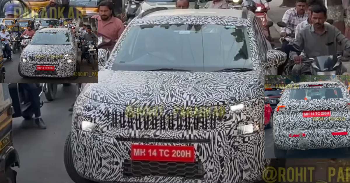 Skoda Sub-4m SUV Spotted During Testing, Expected Launch in Early 2025 - right