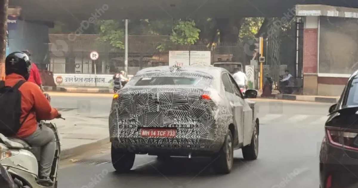 Tata Curvv Spotted Testing with New Safety Enhancement - bottom
