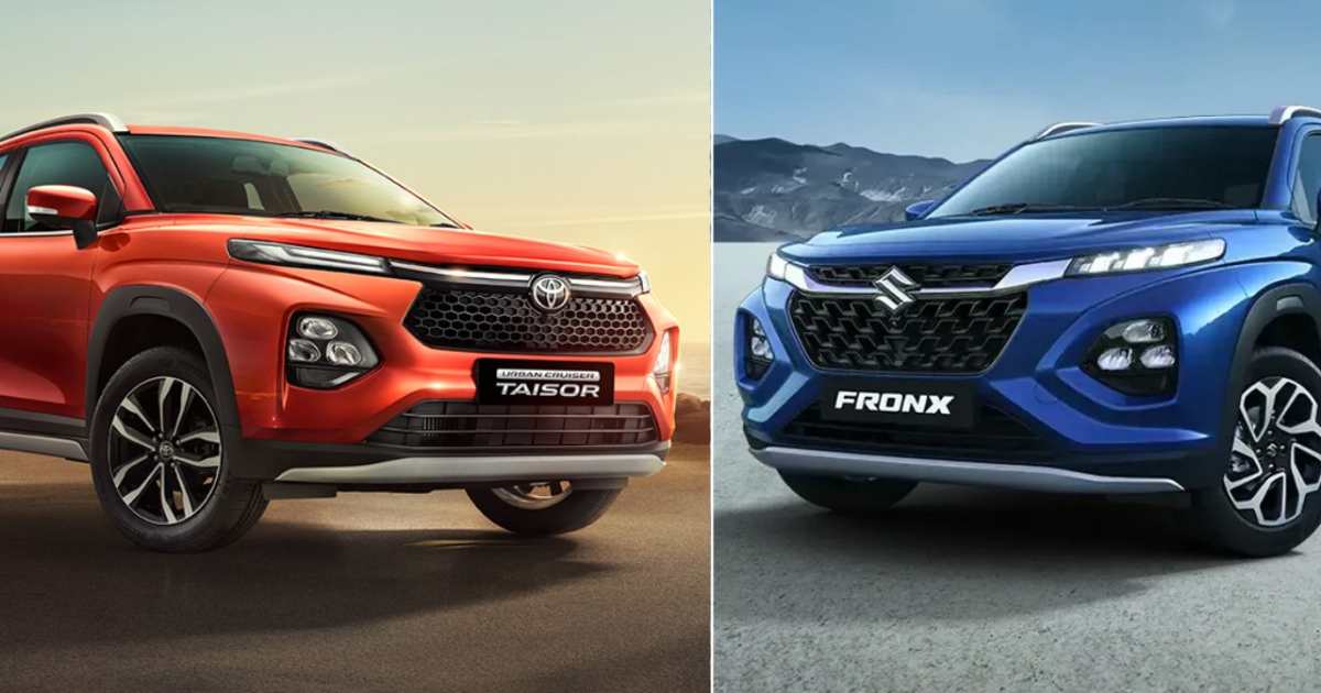 Toyota Taisor vs Maruti Fronx: Exploring the Differences - view
