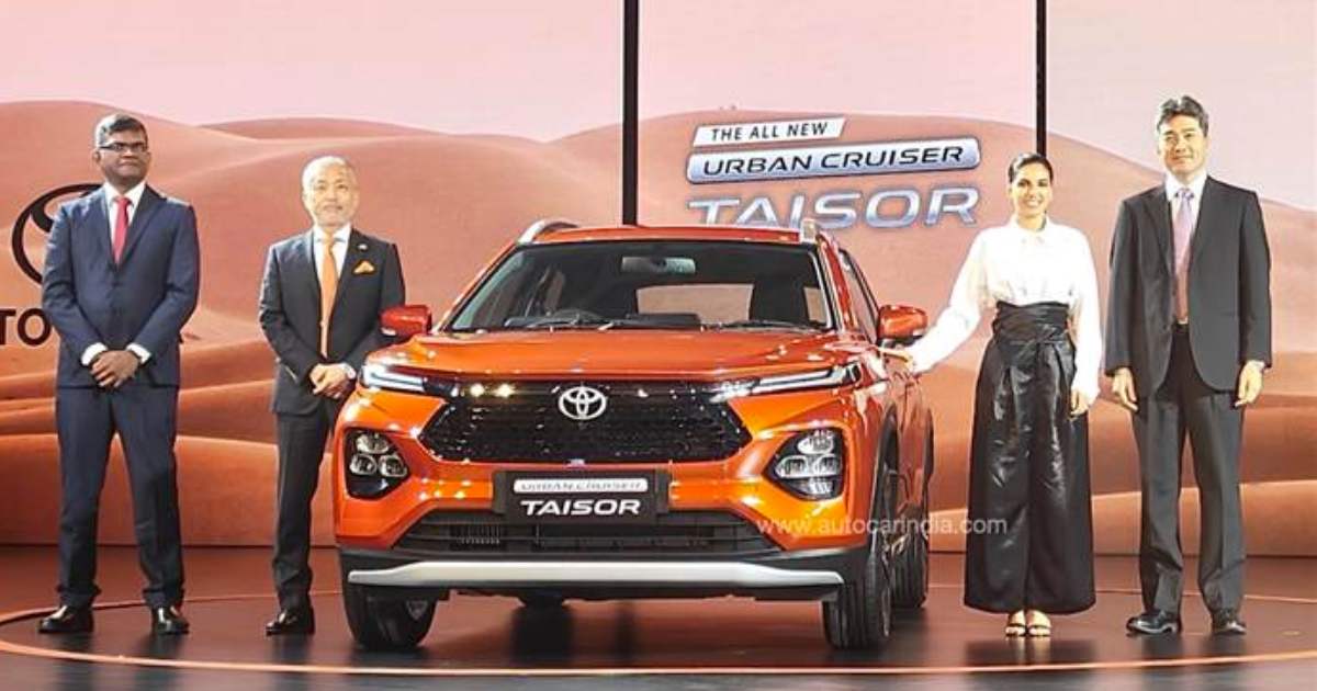 Toyota Urban Cruiser Taisor Debuts at Rs 7.74 Lakh - background