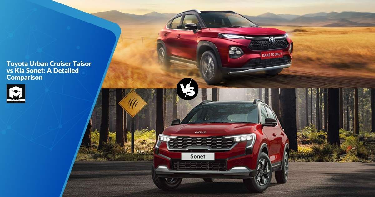 Toyota Urban Cruiser Taisor vs Kia Sonet: A Detailed Comparison