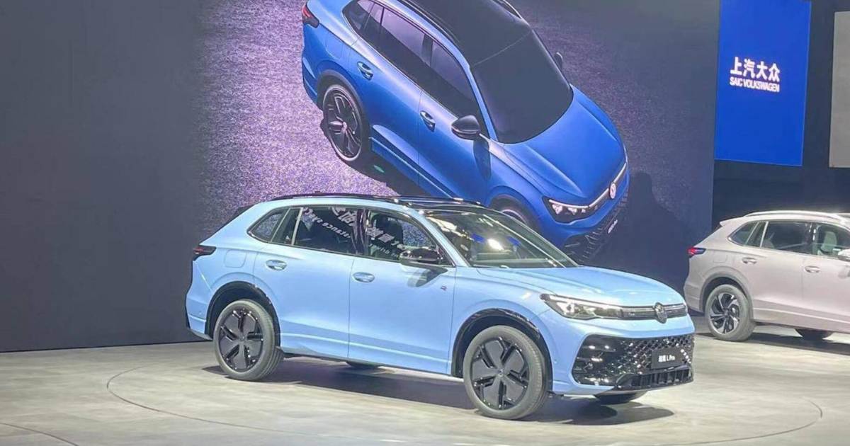 Volkswagen Tayron Unveiled at Beijing Motor Show for India - angle