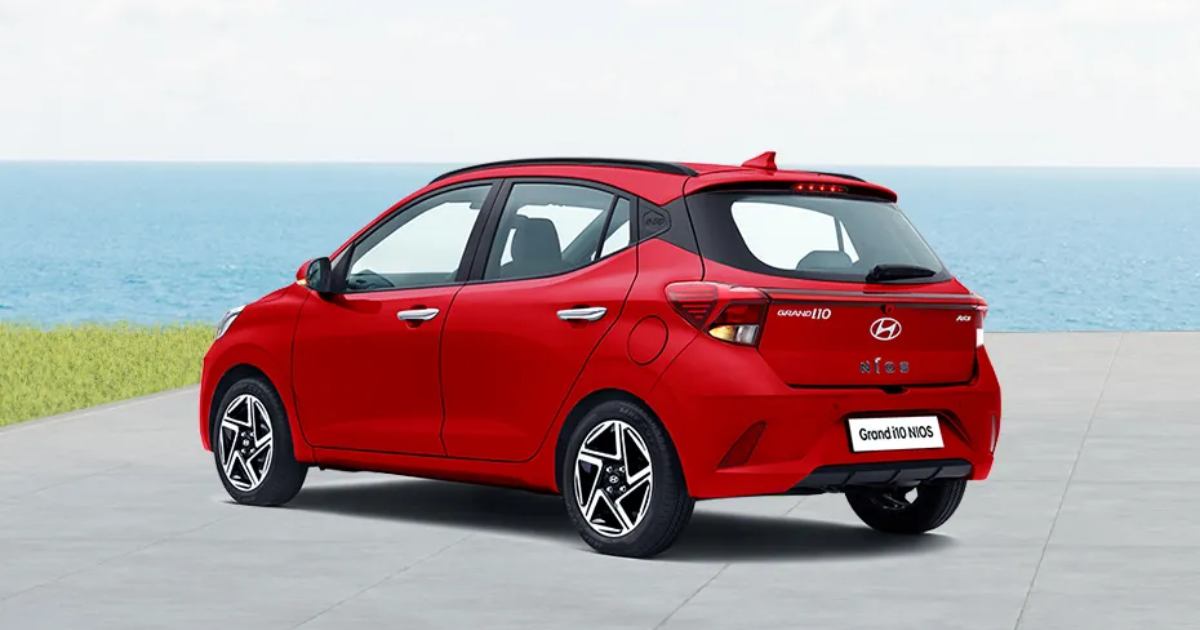 Hyundai Grand i10 Nios Dual-Cylinder CNG Variant: Features, Efficiency, and What Sets It Apart - angle