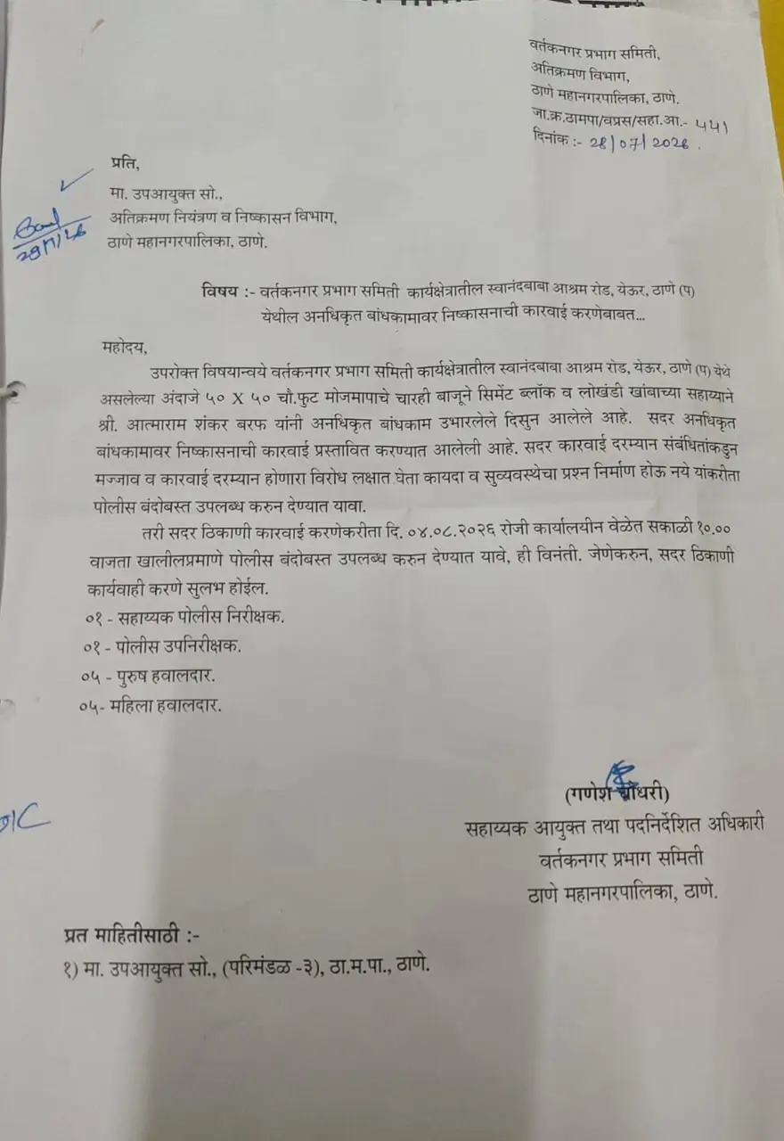 Court proceedings concerning the Yeoor Gaushala land dispute
