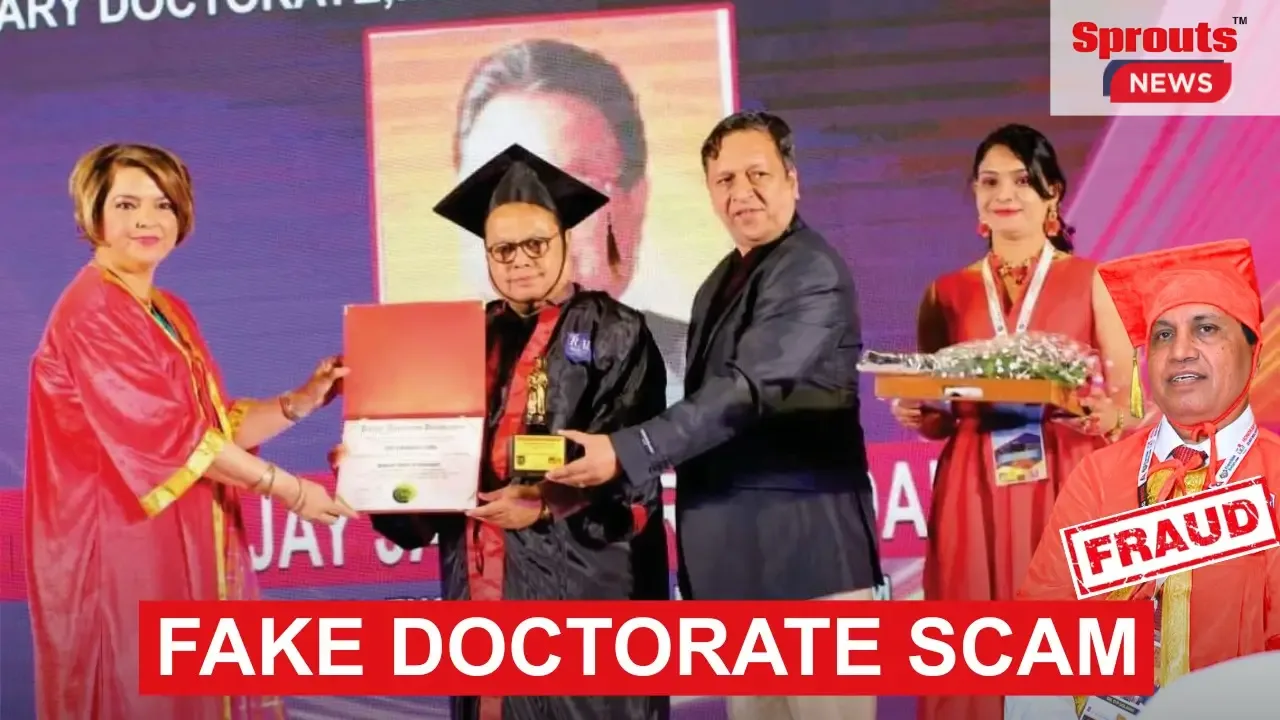 fake doctorate award ceremony Mumbai