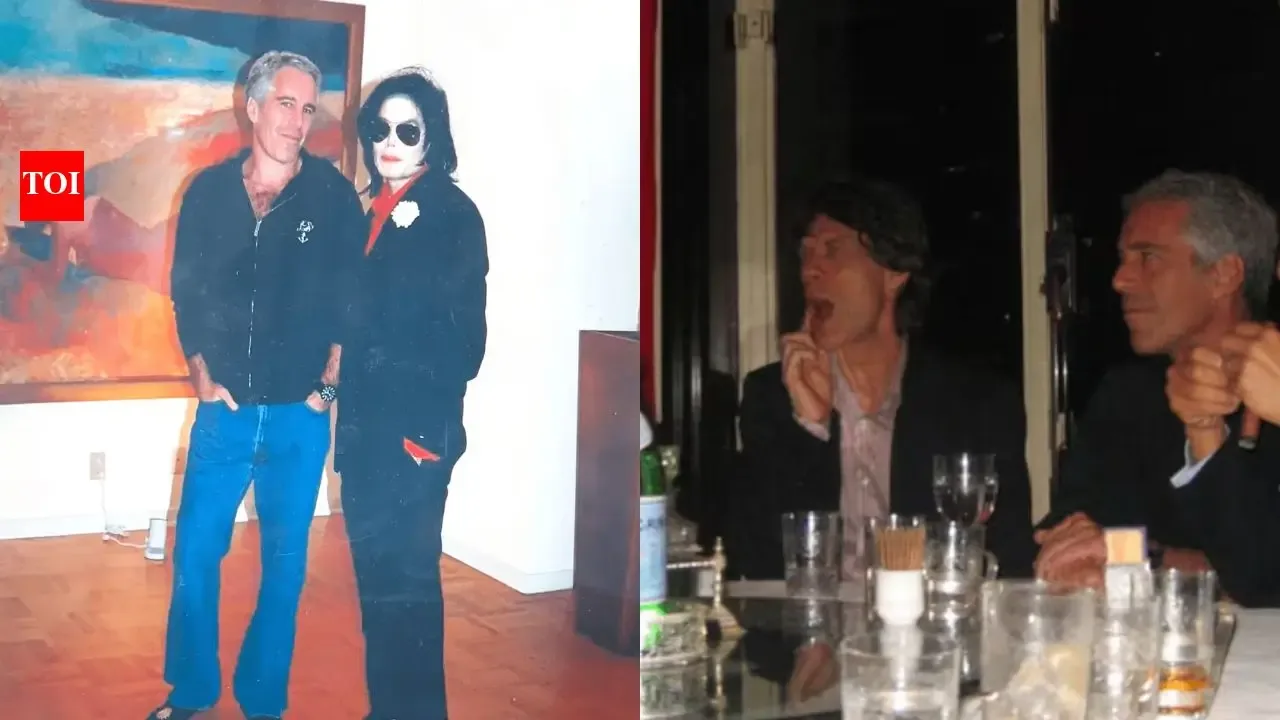 Prince Andrew with Jeffrey Epstein at royal estates.