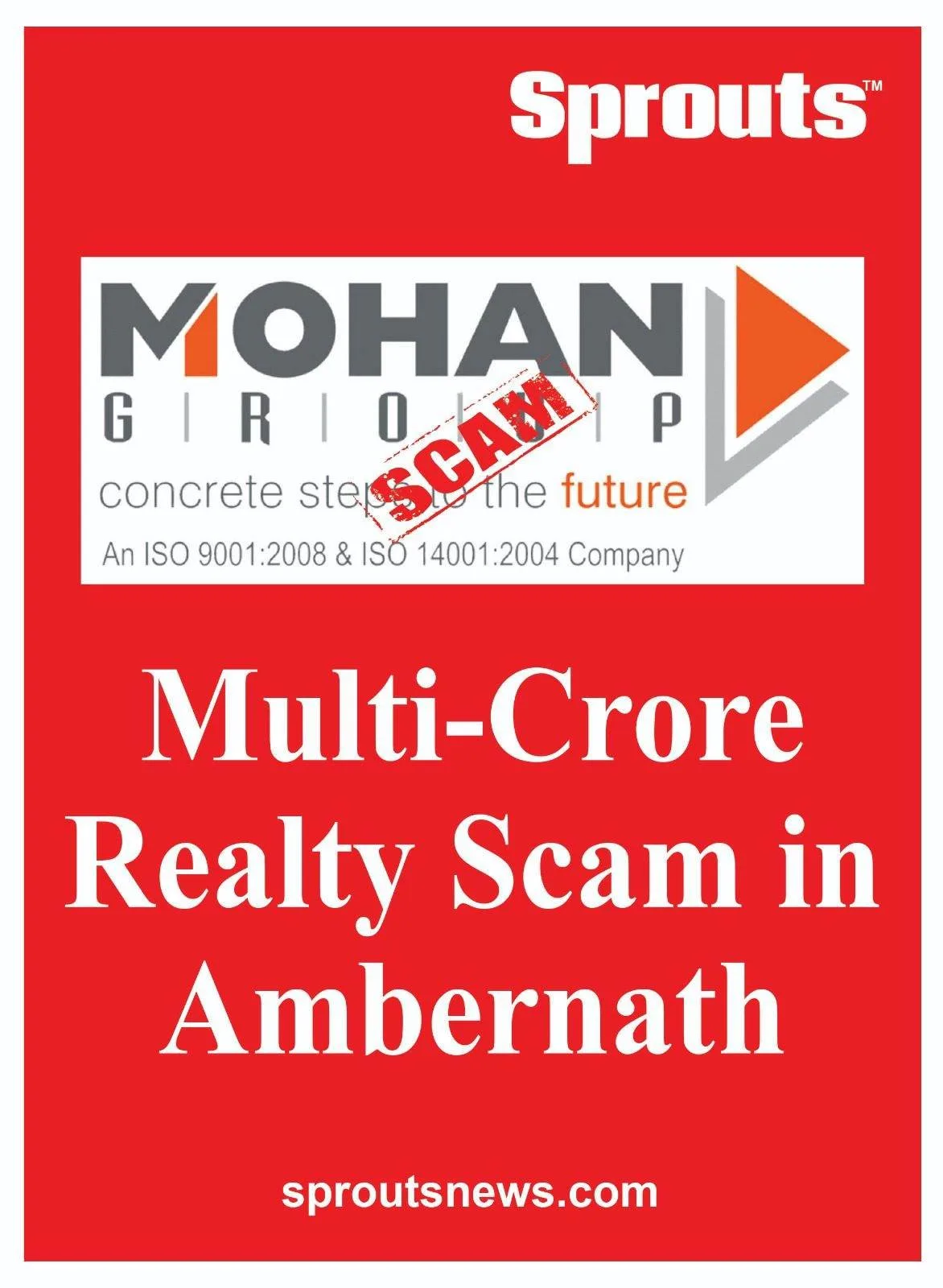 Multi crore reality scam ambernath 